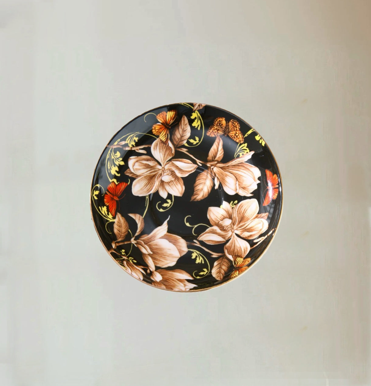 Garden Floral Cup Set Bone China 220ml (Gift Box)
