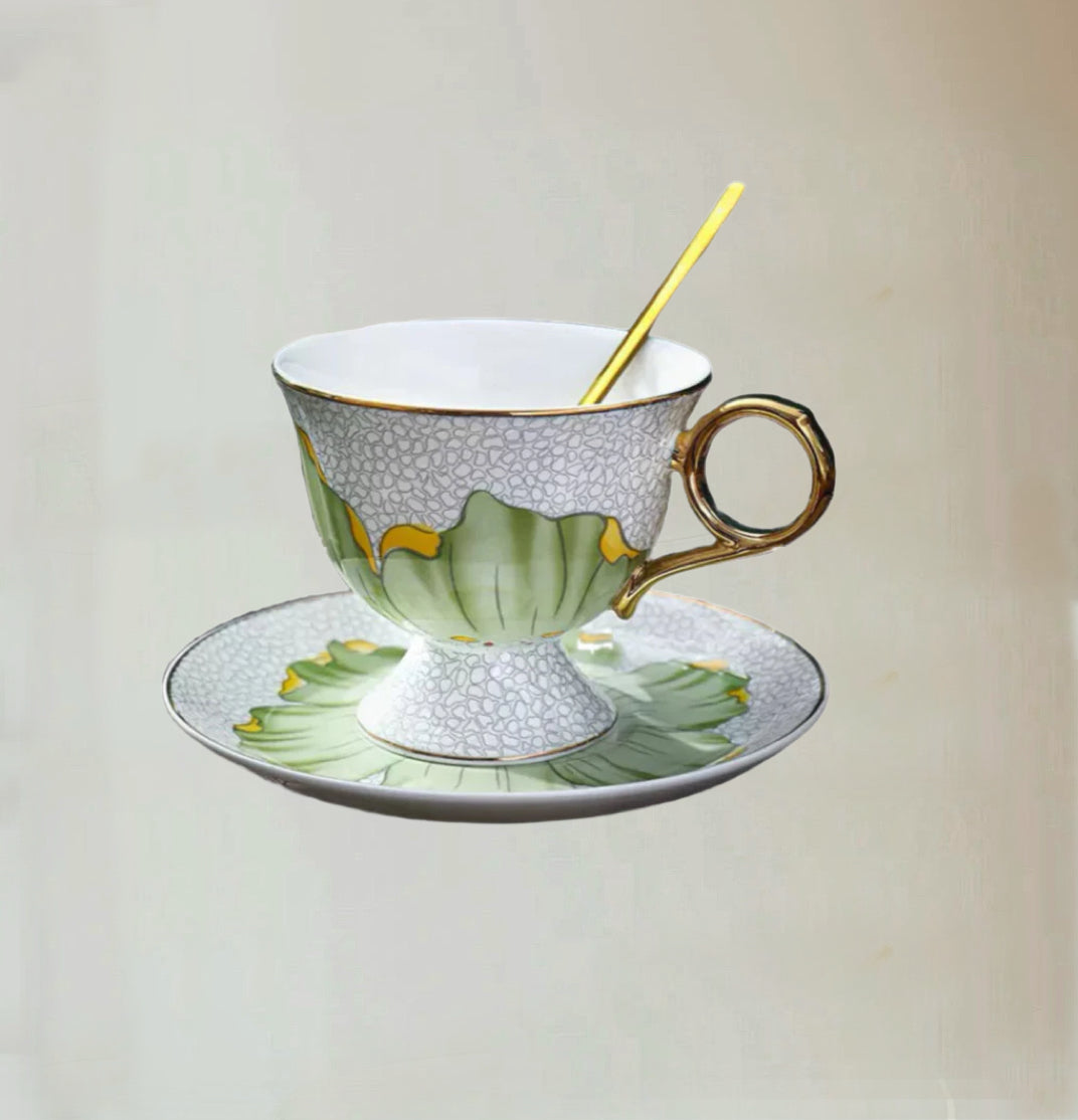 Floral Whisper Cup Set Bone China 260ml(Gift Box)