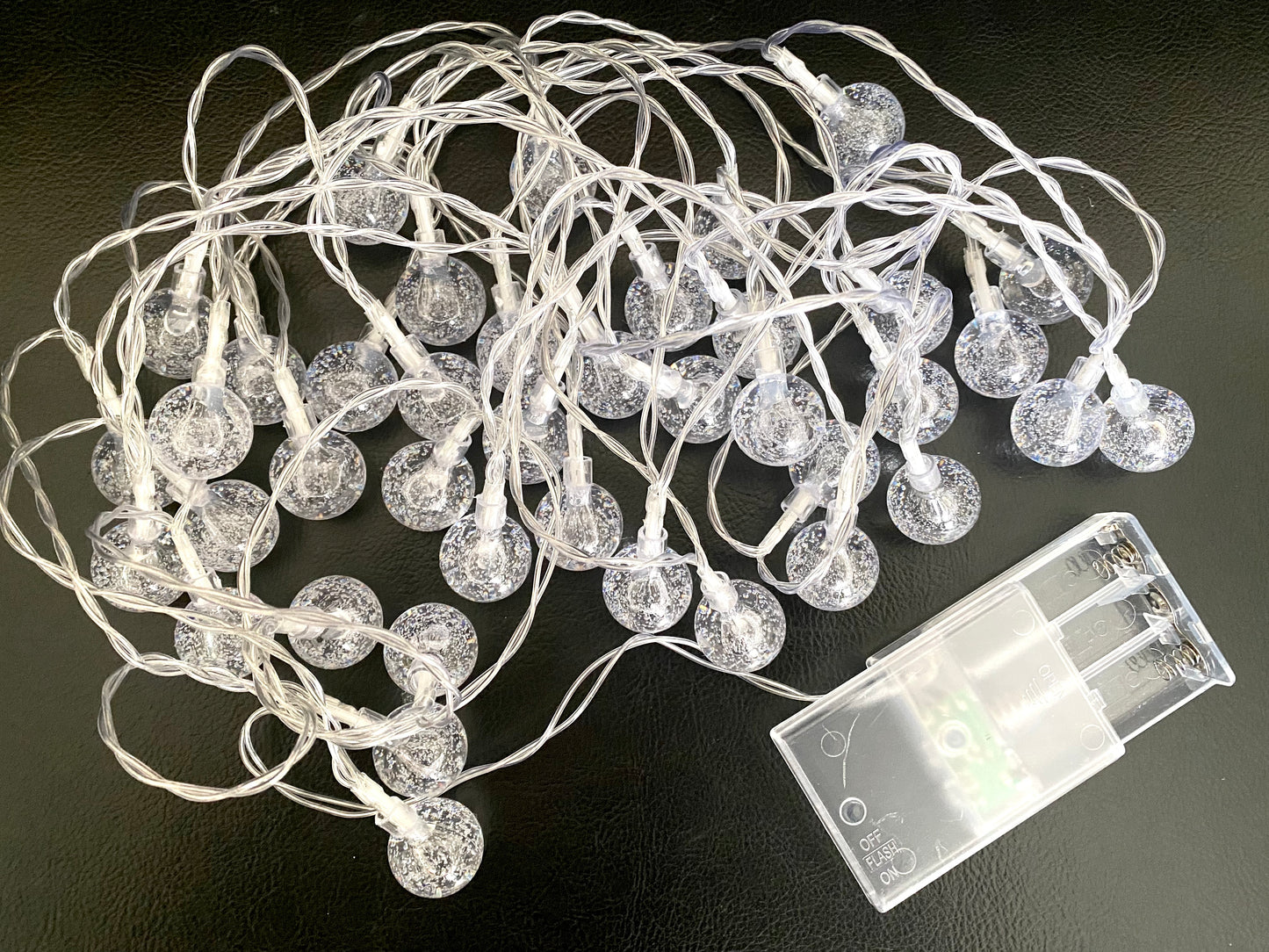 Colorful Bubble Ball String Lights - 6M Length with 40 Lights