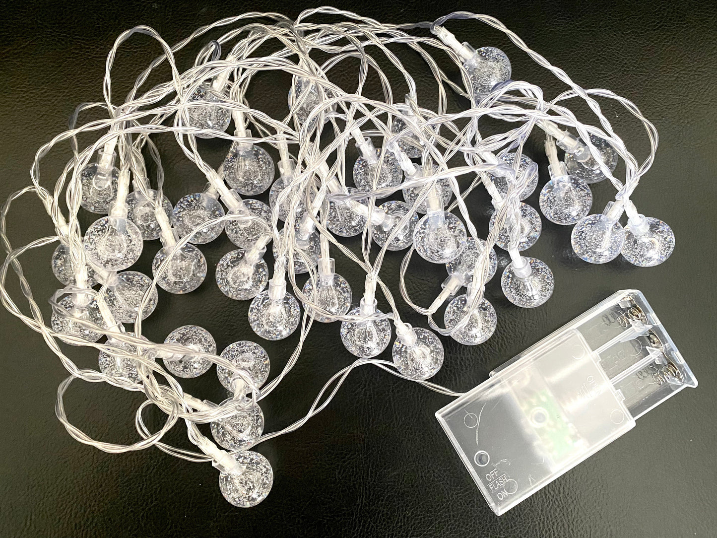 Colorful Bubble Ball String Lights - 6M Length with 40 Lights