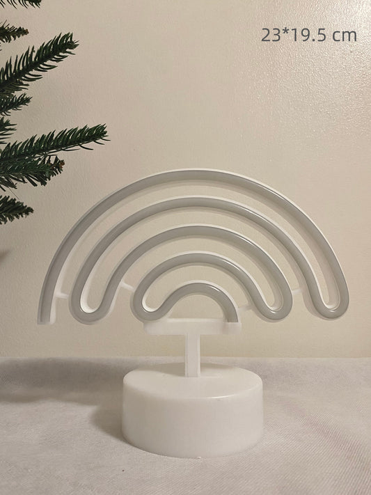 Rainbow Neon Table Light USB/Battery