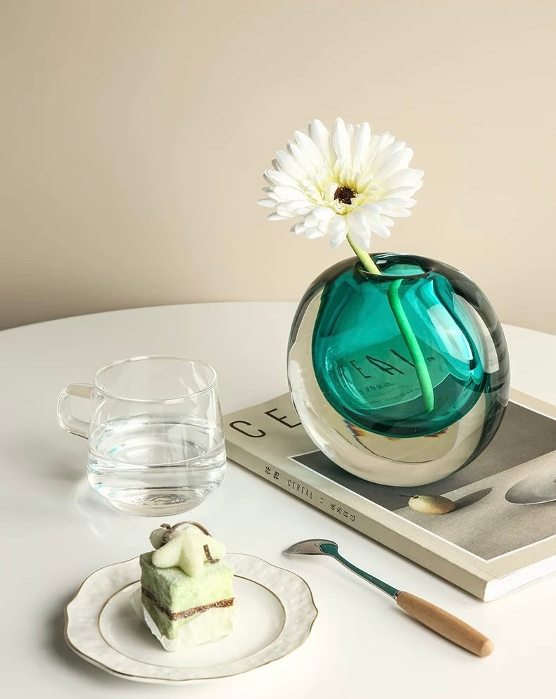 Decorative Translucent Glass Vases