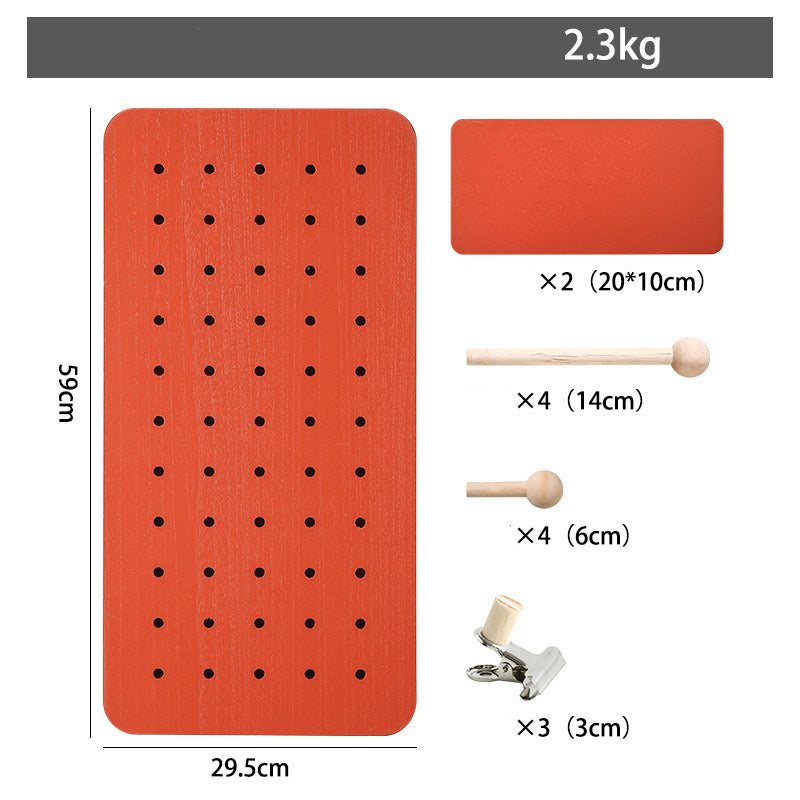 Pegboard Wall Organizer Combination Kit