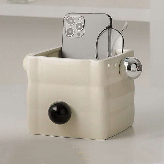 Ceramic Pen/Makeup Brush Holder