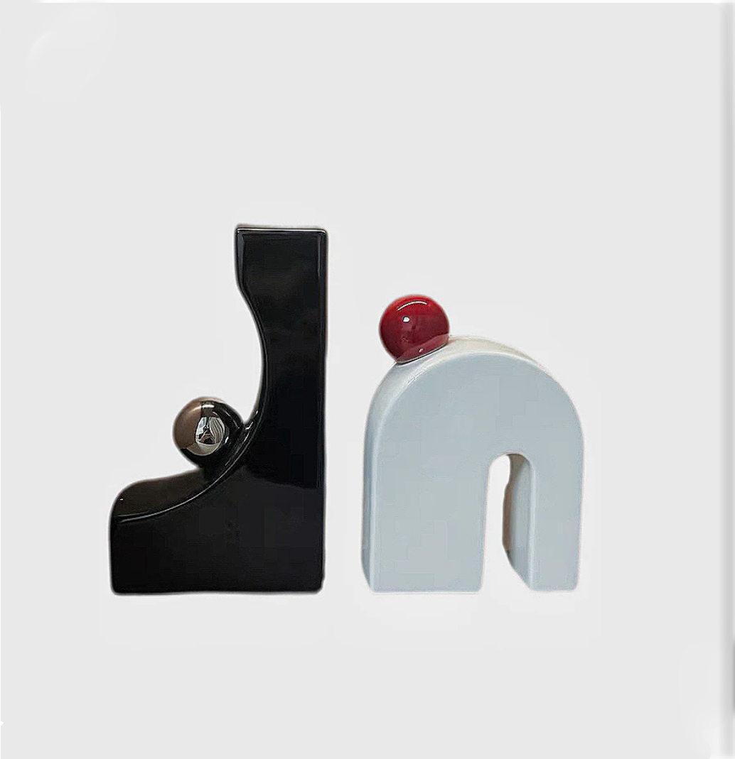 Ceramic Bookends (1 Pair)