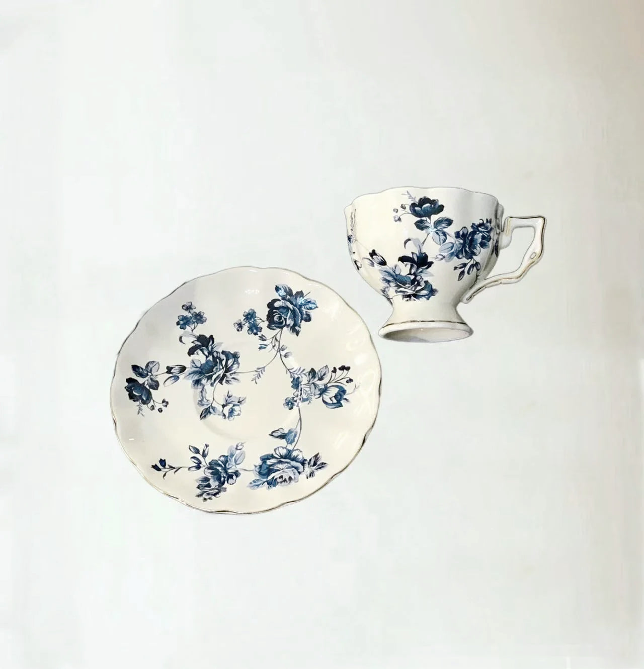 Floral CeramicCup Set 240ml (Gift Box)