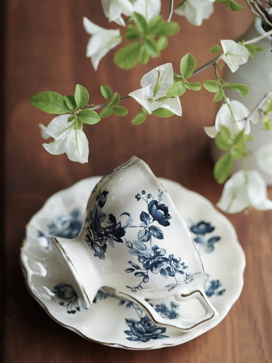 Floral CeramicCup Set 240ml (Gift Box)