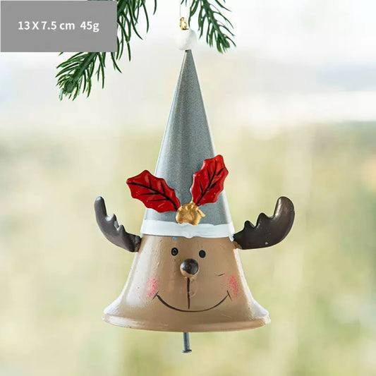 Reindeer - Shaped Bell Christmas Ornament