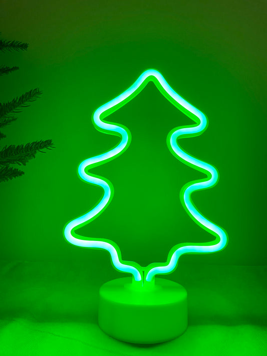 Christmas Tree Neon Table Lamp