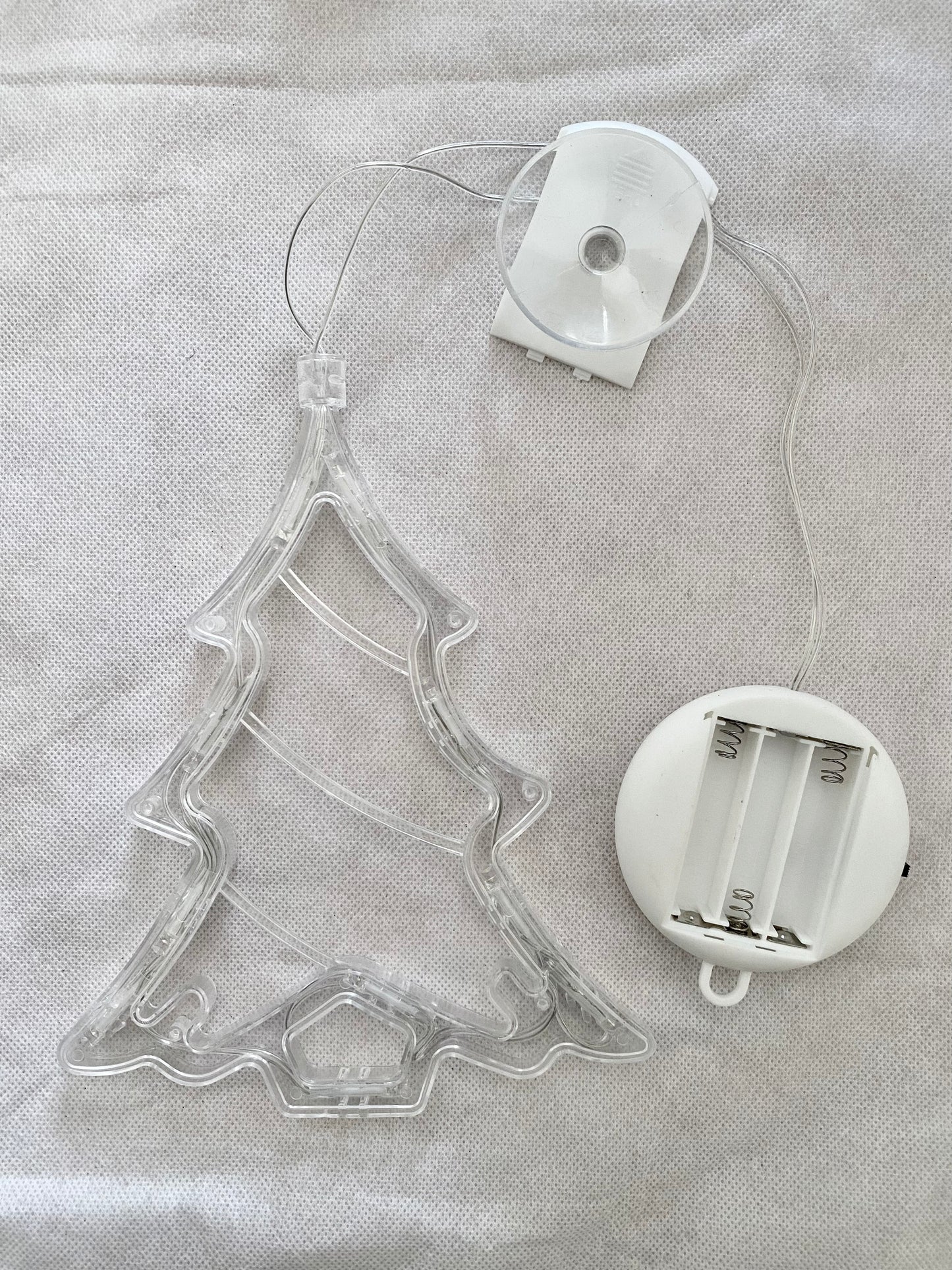 Transparent Christmas Tree Light Decor