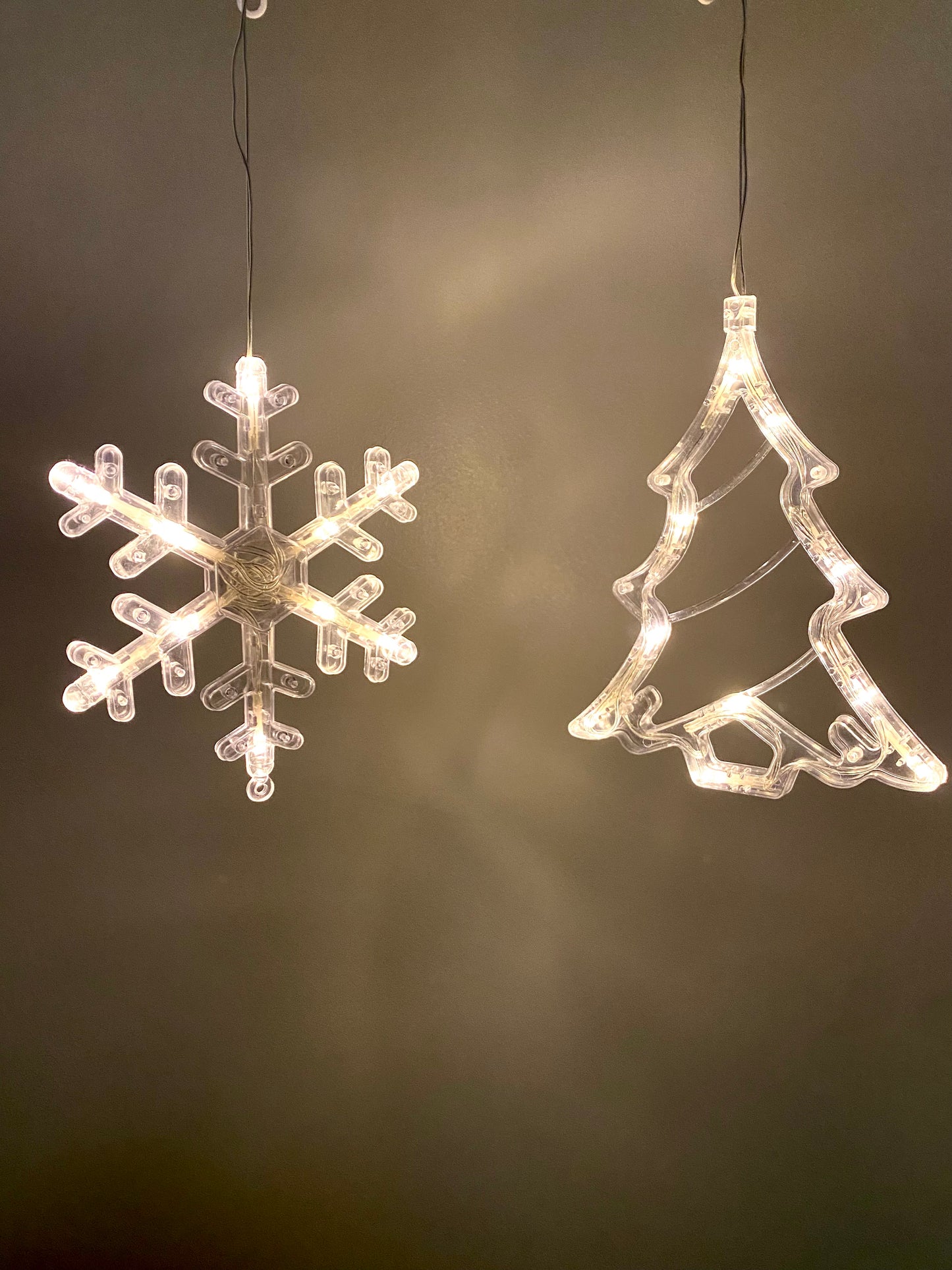 Transparent Christmas Tree Light Decor