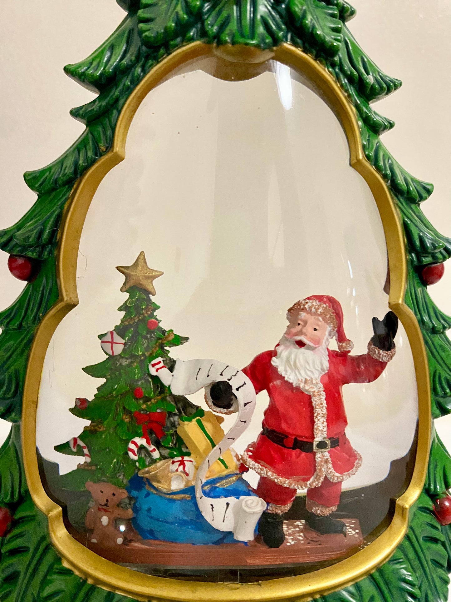 Magical Christmas Tree Snow Globe Music Box (Dreamy Lights & Auto-Snow)