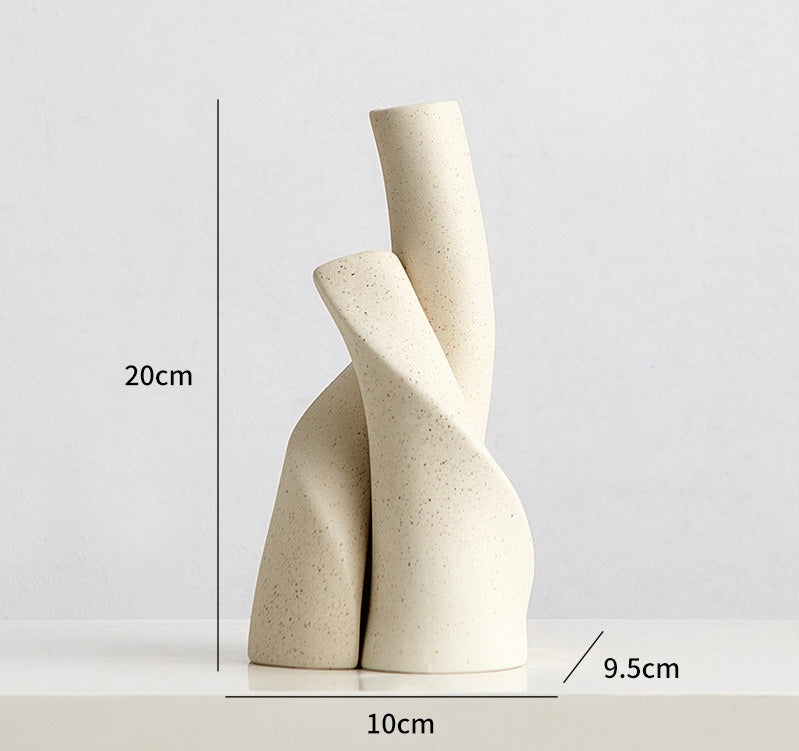Morden Abstract Ceramic Flower Vase