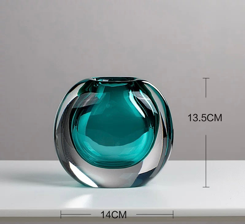 Decorative Translucent Glass Vases
