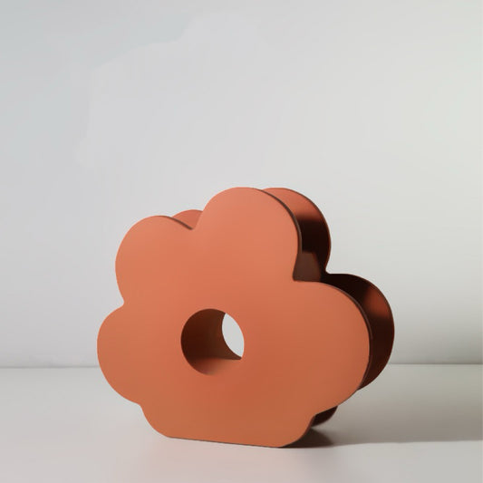Decorative Flower - Shaped Ceramic Vase