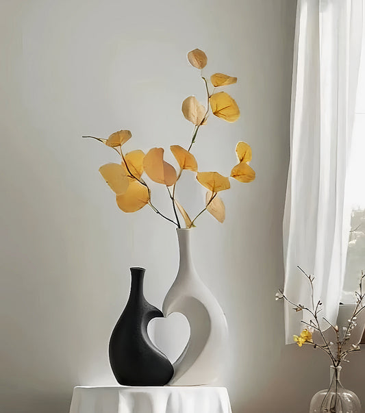 Ceramic Love Vase Set